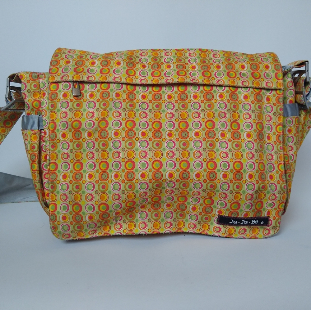 Ju Ju Be, Orange Dots be Prepared, Messenger Bag